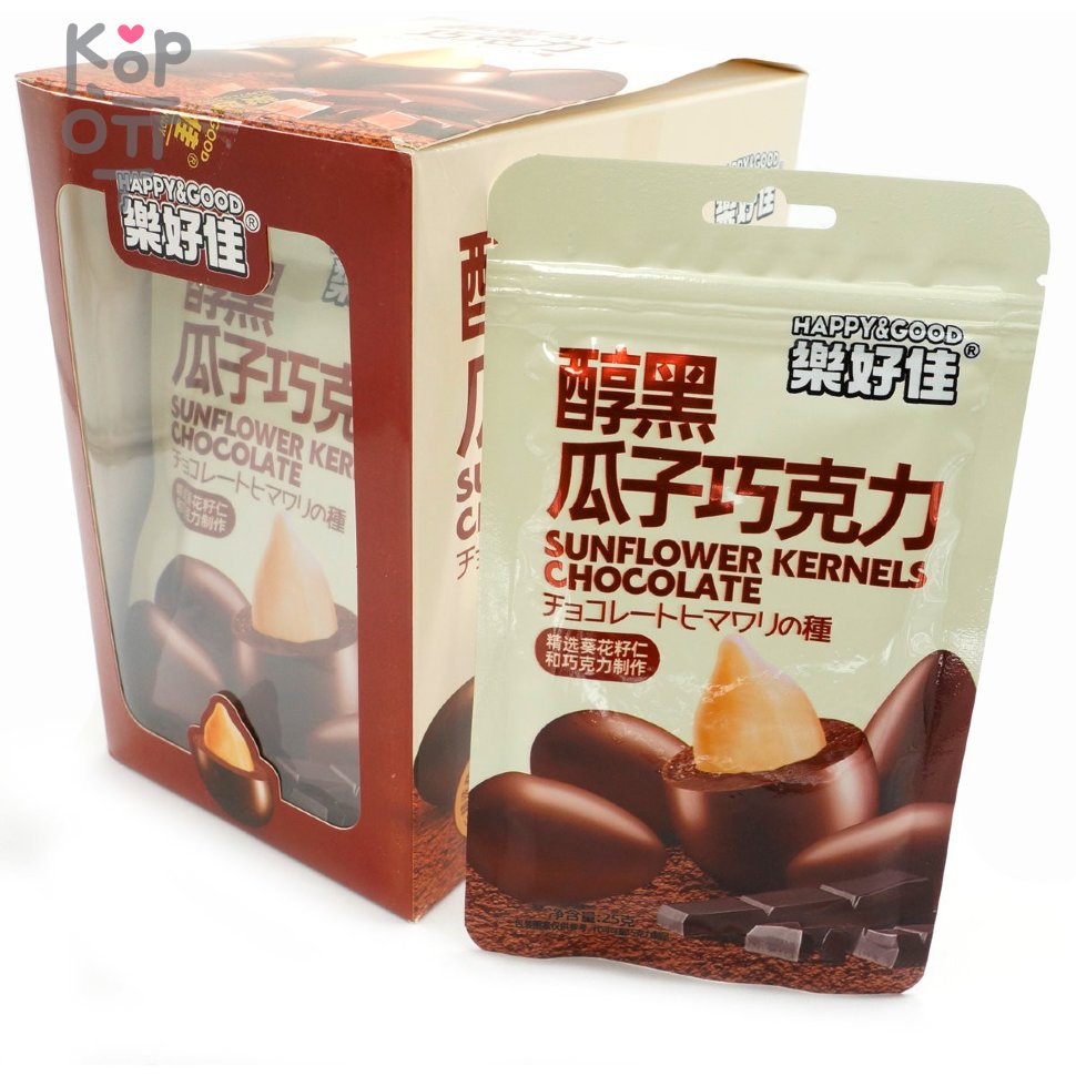 Семечки в шоколаде Happy & Good, купить с доставкой на дом фото 1 — Корейские товары для всей семьи(КорОпт)