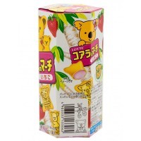 Lotte Koala's March - Печенье Коала Марш с шоколадом, вкус клубники 48гр.