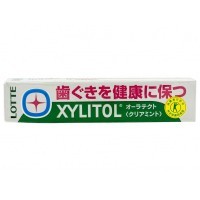 Lotte Xylitol Oratect - Резинка жевательная Чистая мята 21гр.