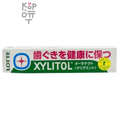 Lotte Xylitol Oratect - Резинка жевательная Чистая мята 21гр.