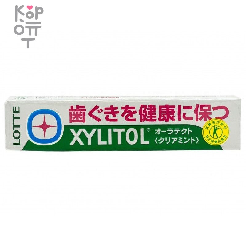 Lotte Xylitol Oratect - Резинка жевательная Чистая мята 21гр., купить с доставкой на дом фото 1 — Корейские товары для всей семьи(КорОпт)