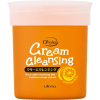UTENA "OHPLE" Orange Peel Cream Cleansing - Крем для умывания и снятия макияжа с экстрактом цедры апельсина (для лица и тела)  280гр., купить с доставкой на дом фото 2 &mdash; Корейские товары для всей семьи(КорОпт)