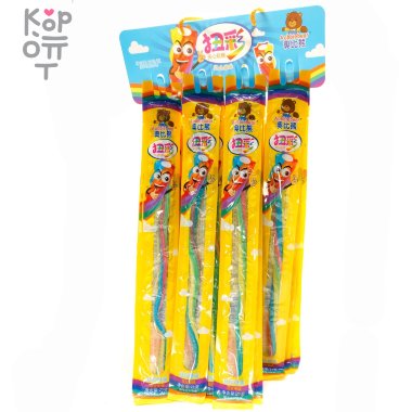 Жевательная конфета тянучка Youka Радуга вкусов, на подвесе — Корейские товары для всей семьи(КорОпт)