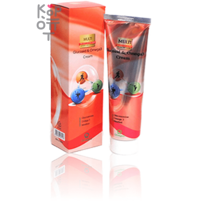 NADAM Glucosamine Omega 3 Cream - Массажный крем для тела с Глюкозамином и Омега-3 165мл.