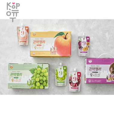 JAIM Konjac Jelly 9 Kcal Fruits - Желе питьевое низкокалорийное из конжака, 150гр., со вкусом &mdash; Корейские товары для всей семьи(КорОпт)