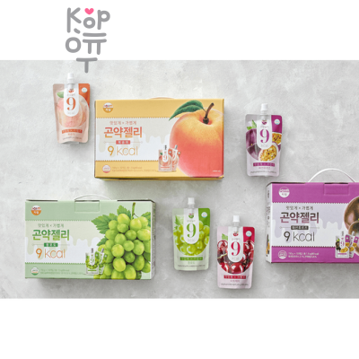 JAIM Konjac Jelly 9 Kcal Fruits - Желе питьевое низкокалорийное из конжака, 150гр., со вкусом
