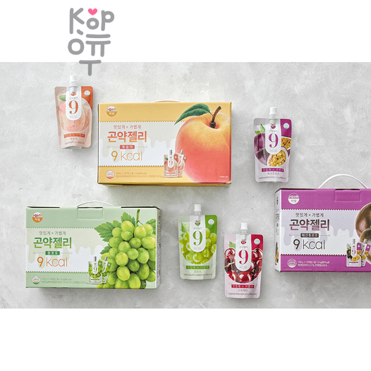 JAIM Konjac Jelly 9 Kcal Fruits - Желе питьевое низкокалорийное из конжака, 150гр., со вкусом