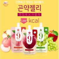 JAIM Konjac Jelly 9 Kcal Fruits - Желе питьевое низкокалорийное из конжака, 150гр., со вкусом