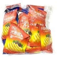 Чипсы картофельные рифленые со вкусом стейка Wei Zi Huang, 20гр.