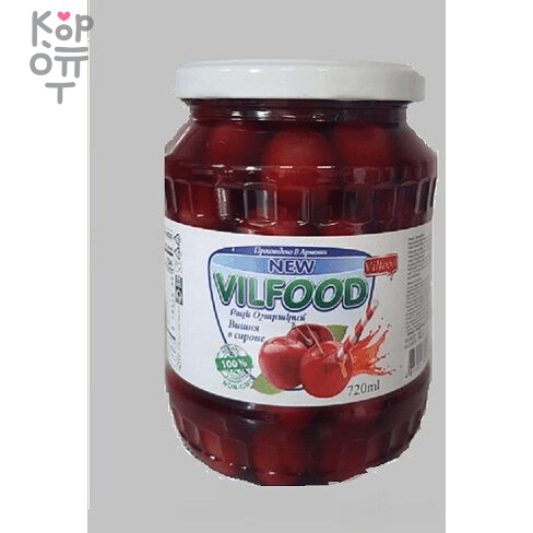 Vilfood - Натуральный компот в сиропе 720мл.*12шт. , купить с доставкой на дом фото 1 &mdash; Корейские товары для всей семьи(КорОпт)
