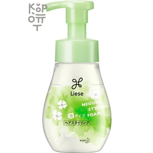 KAO Liese Hair Styling Foam Sleeping Straight - Пенка для придания ухоженного вида волосам после сна 200мл.
