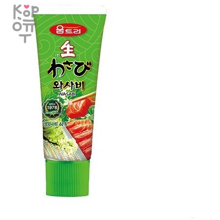 WoomTree WASABI PASTE - Готовая паста Васаби 43гр.,*40шт., Коробка, купить с доставкой на дом фото 1 — Корейские товары для всей семьи(КорОпт)