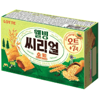 Lotte Cereal Choco With Chocolate - Печенье злаковые подушечки с шоколадной начинкой 42гр.