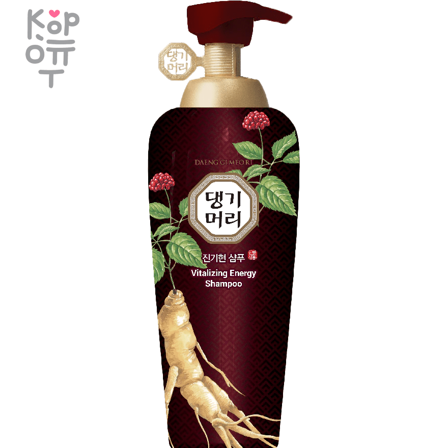 Daeng Gi Meo Ri Vitalizing Energy Shampoo - Шампунь для роста волос с экстрактом Женьшеня 500мл., купить с доставкой на дом фото 1 — Корейские товары для всей семьи(КорОпт)