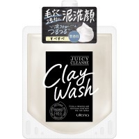 Utena Juicy Cleanse Смягчающая пенка для умывания на основе глины с маслами арганы, семян чиа, авокадо и медом без запаха, 110гр.