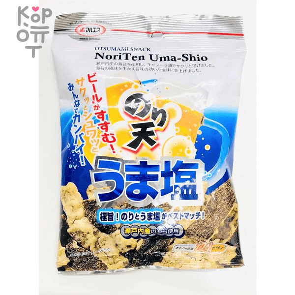 Maruesu Nori Tenma - Снеки из морской капусты в кляре с морской солью ...