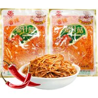 Грибы Эноки Shuangsheng Золотые нити маринованные, 250гр.