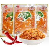 Грибы Эноки Shuangsheng Золотые нити маринованные, 250гр.