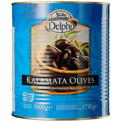 Delphi Kalamata Olives - Маслины с косточкой 1750 г