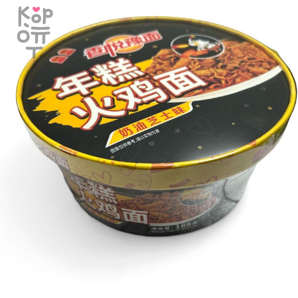 Лапша быстрого приготовления Сянь Ю с рисовыми топпоки и вкусом Индейки, 188гр., купить с доставкой на дом фото 1 &mdash; Корейские товары для всей семьи(КорОпт)