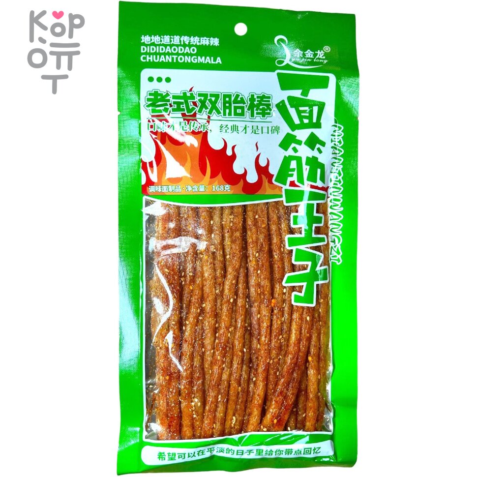 Снэк DiDi Foods - Южный принц, огненное наследие с классическим вкусом, 168гр., купить с доставкой на дом фото 1 — Корейские товары для всей семьи(КорОпт)