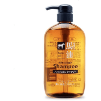Kumano Cosme Station Horse Oil Shampoo - Шампунь с лошадиным маслом для поврежденных и ломких волос, без силикона