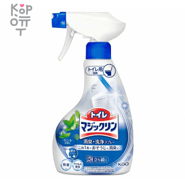 KAO Magiсclean Toilet Cleaner - Чистящее и дезодорирующее пенящееся средство для туалета с ароматом Мяты 350мл. — Корейские товары для всей семьи(КорОпт)