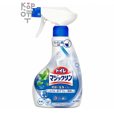 KAO Magiсclean Toilet Cleaner - Чистящее и дезодорирующее пенящееся средство для туалета с ароматом Мяты 350мл.