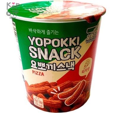 Снэк YOPOKKI вкус пиццы "YOPOKKI SNACK PIZZA" 50гр. &mdash; Корейские товары для всей семьи(КорОпт)