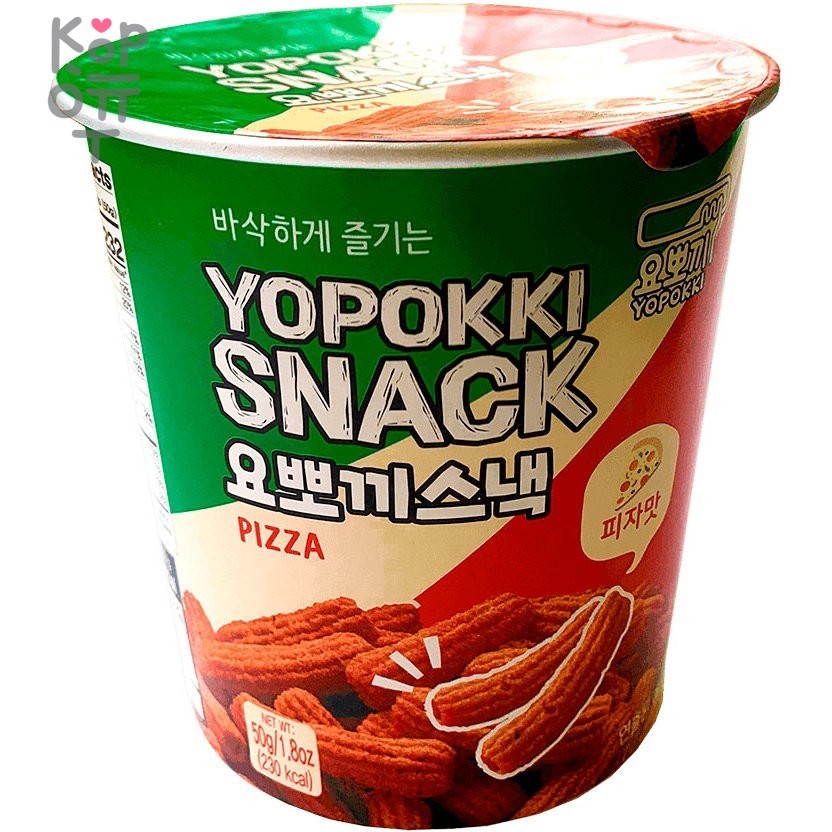 Снэк YOPOKKI вкус пиццы "YOPOKKI SNACK PIZZA" 50гр., купить с доставкой на дом фото 1 &mdash; Корейские товары для всей семьи(КорОпт)