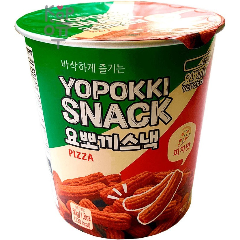Снэк YOPOKKI вкус пиццы "YOPOKKI SNACK PIZZA" 50гр.
