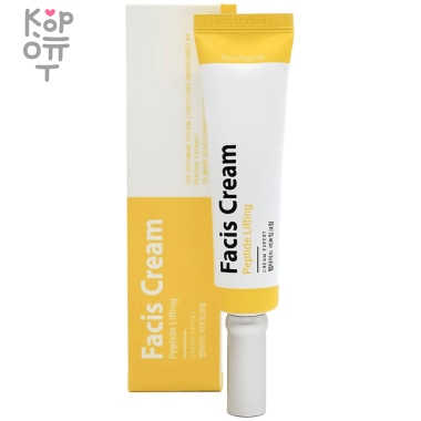 Jigott Facis Peptide Lifting Cream - Антивозрастной крем для лица с пептидами 35мл.  — Корейские товары для всей семьи(КорОпт)