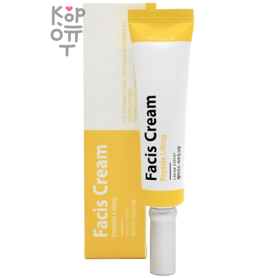 Jigott Facis Peptide Lifting Cream - Антивозрастной крем для лица с пептидами 35мл. 