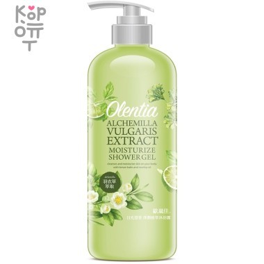 Olentia Alchemilla Vulgaris Extract Moisturizing Shower Gel - Увлажняющий гель для душа с маслом Шиповника 700мл.  — Корейские товары для всей семьи(КорОпт)