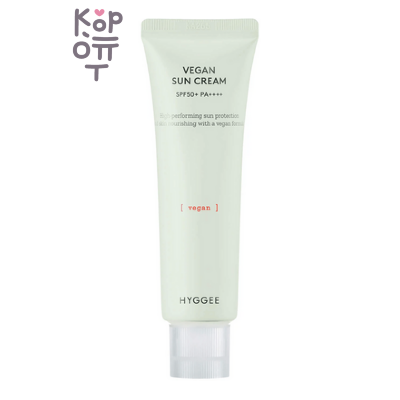 HYGGEE Vegan Sun Cream - Веганский солнцезащитный крем, 50 мл
