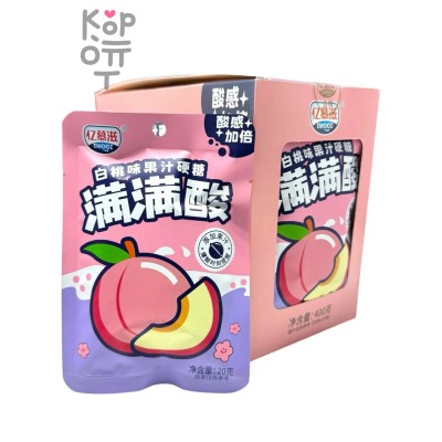 Кислая карамель Star Sour Candy - Кислота со вкусом Персика