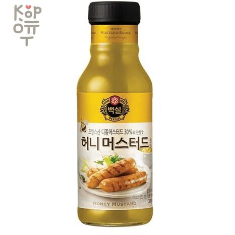 CJ Beksul Honey Mustard Sauce - Соус Бексул Медово-Горчичный, купить с доставкой на дом фото 1 — Корейские товары для всей семьи(КорОпт)