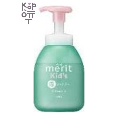 KAO Merit Kid’s — детский шампунь-пенка «Нежность», 330 миллилитров