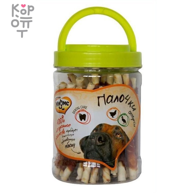 Мнямс лакомство для собак палочки с куриным и утиным мясом 340 г, купить с доставкой на дом фото 1 — Корейские товары для всей семьи(КорОпт)