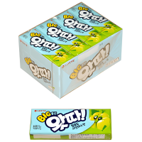 LOTTE WHATTA Big Bubble Gum Green Grape - Жевательная резинка со вкусом Зеленого Винограда, 23гр.