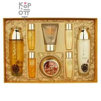 YE DAM YUN BIT Anti Aging Prime Luxury Gold Skin Care 4pcs - Набор для ухода за кожей лица