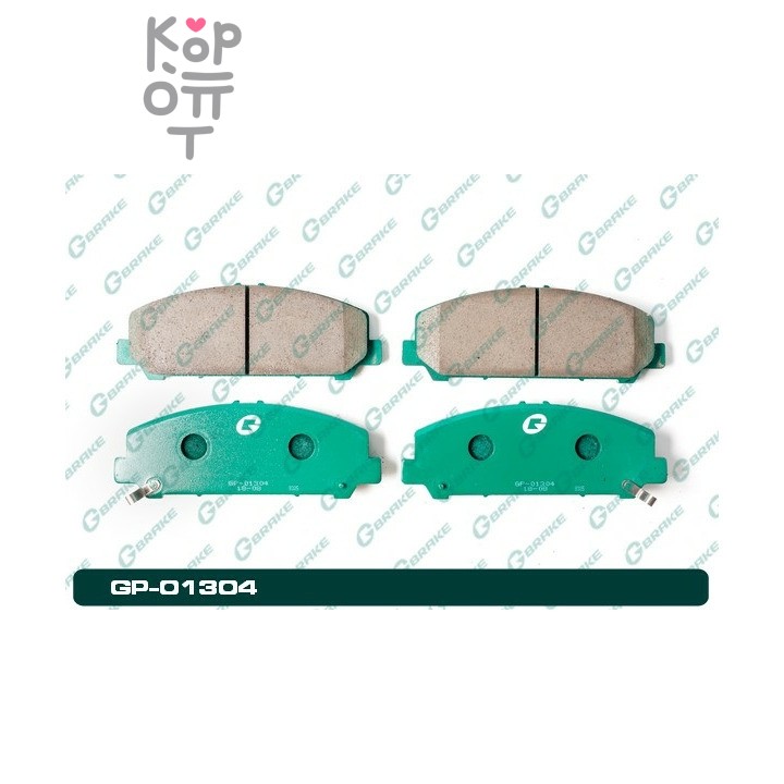 Колодки тормозные NP-2061 / D1304M / GP-01304 G-BRAKE