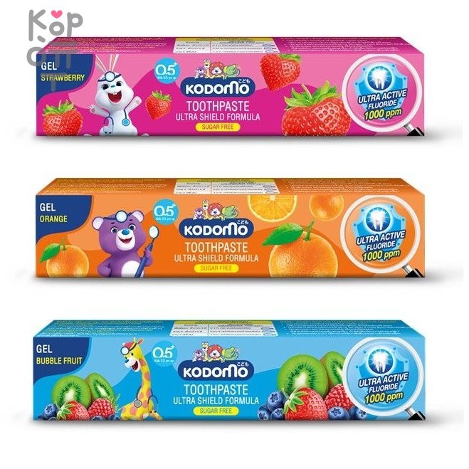 LION Kodomo Gel Baby Toothpaste - детская Зубная паста, Гелевая, 40гр., от 6 месяцев, купить с доставкой на дом фото 1 — Корейские товары для всей семьи(КорОпт)