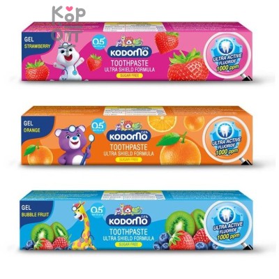 LION Kodomo Gel Baby Toothpaste - детская Зубная паста, Гелевая, 40гр., от 6 месяцев