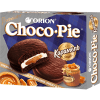 Orion Choco Pie Caramel Чоко пай Орион Карамель 360гр., купить с доставкой на дом фото 1 &mdash; Корейские товары для всей семьи(КорОпт)