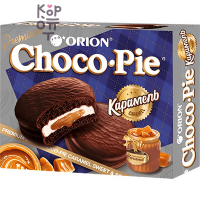 Orion Choco Pie Caramel Чоко пай Орион Карамель 360 г