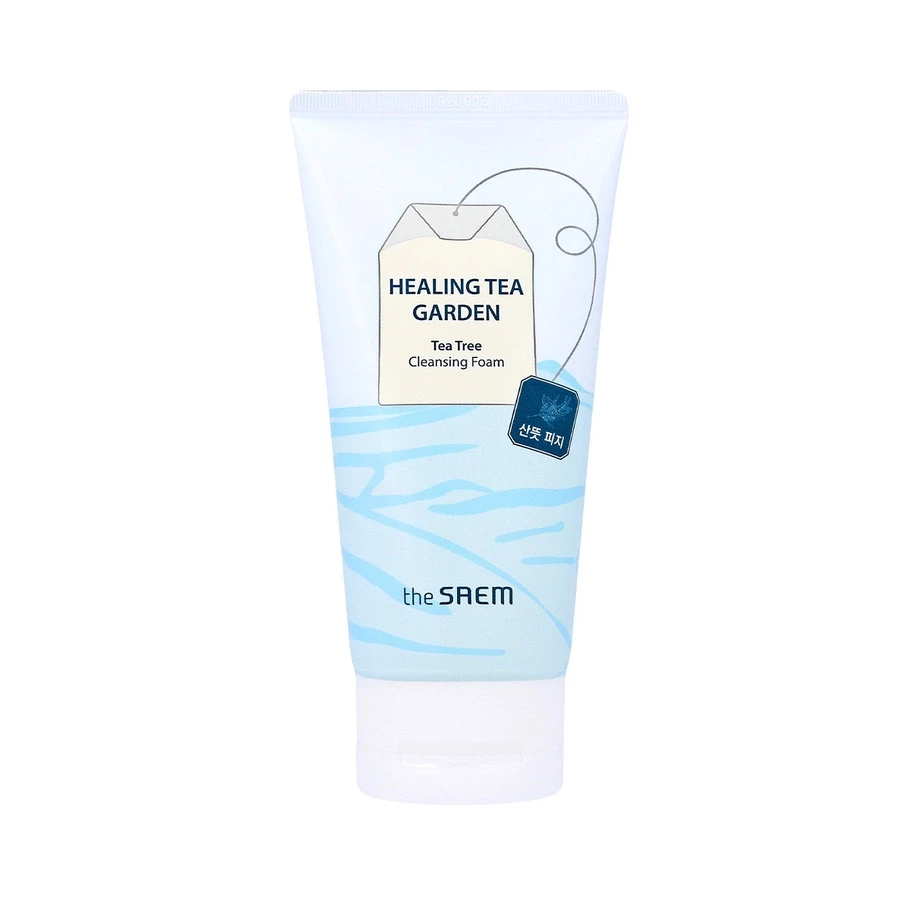 The Saem Healing Tea Garden Tea Tree Cleansing Foam — Пенка для умывания с экстрактом чайного дерева, 150 миллилитров