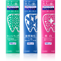 KAO Clear Clean Premium Tooth Strengthening - Лечебная укрепляющая зубная паста со вкусом мяты премиум-класса, 100гр.