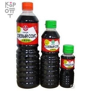 Obok Soy Sauce - Соевый соус ОБОК, 1шт. &mdash; Корейские товары для всей семьи(КорОпт)
