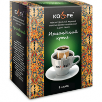 KO&FE Drip Bag Coffee - Ирландский крем дрип-пакет 8 г × 8шт.чашек.